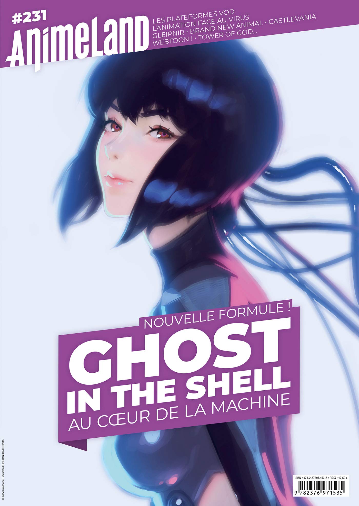 jaquette album AnimeLand 231 Ghost in the Shell 2045