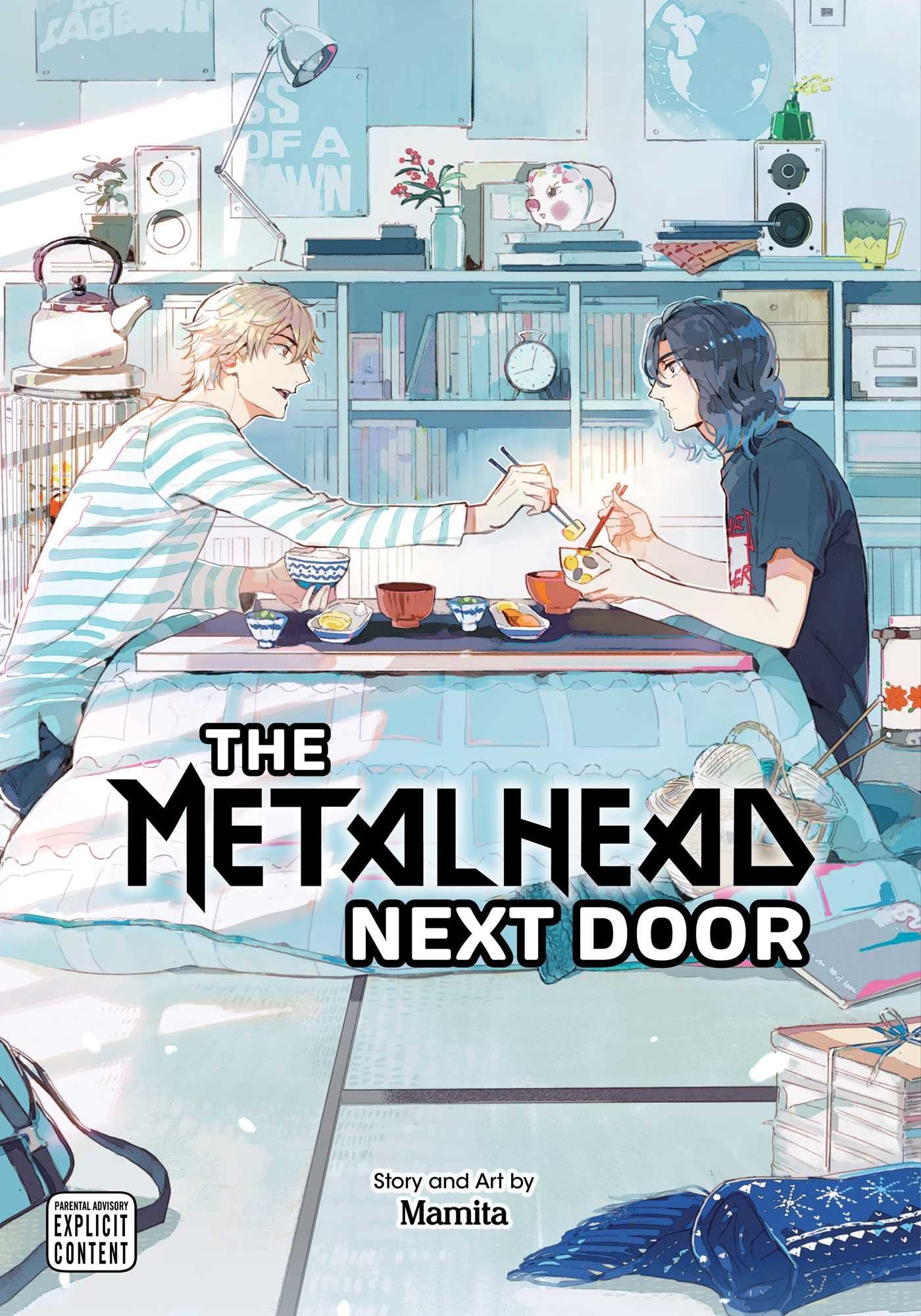jaquette livre The Metalhead Next Door