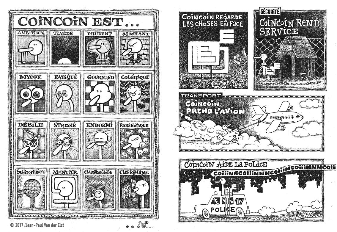 jaquette album Les Zaventures de CoinCoin: Tome 1