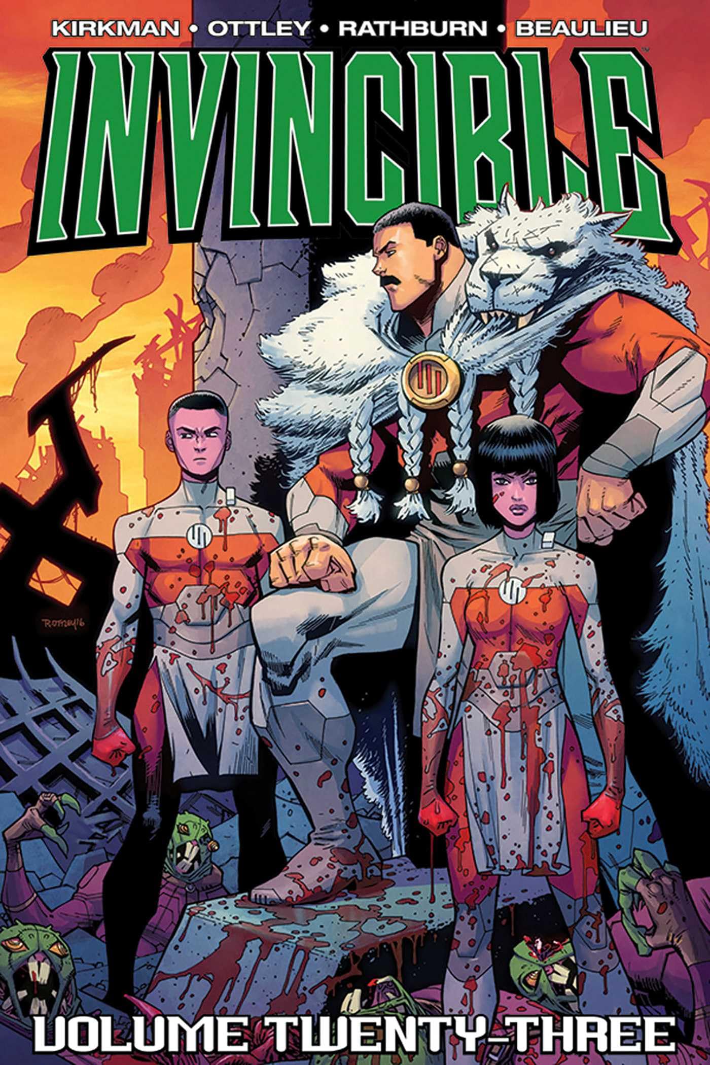 jaquette album Invincible Volume 23: Full House