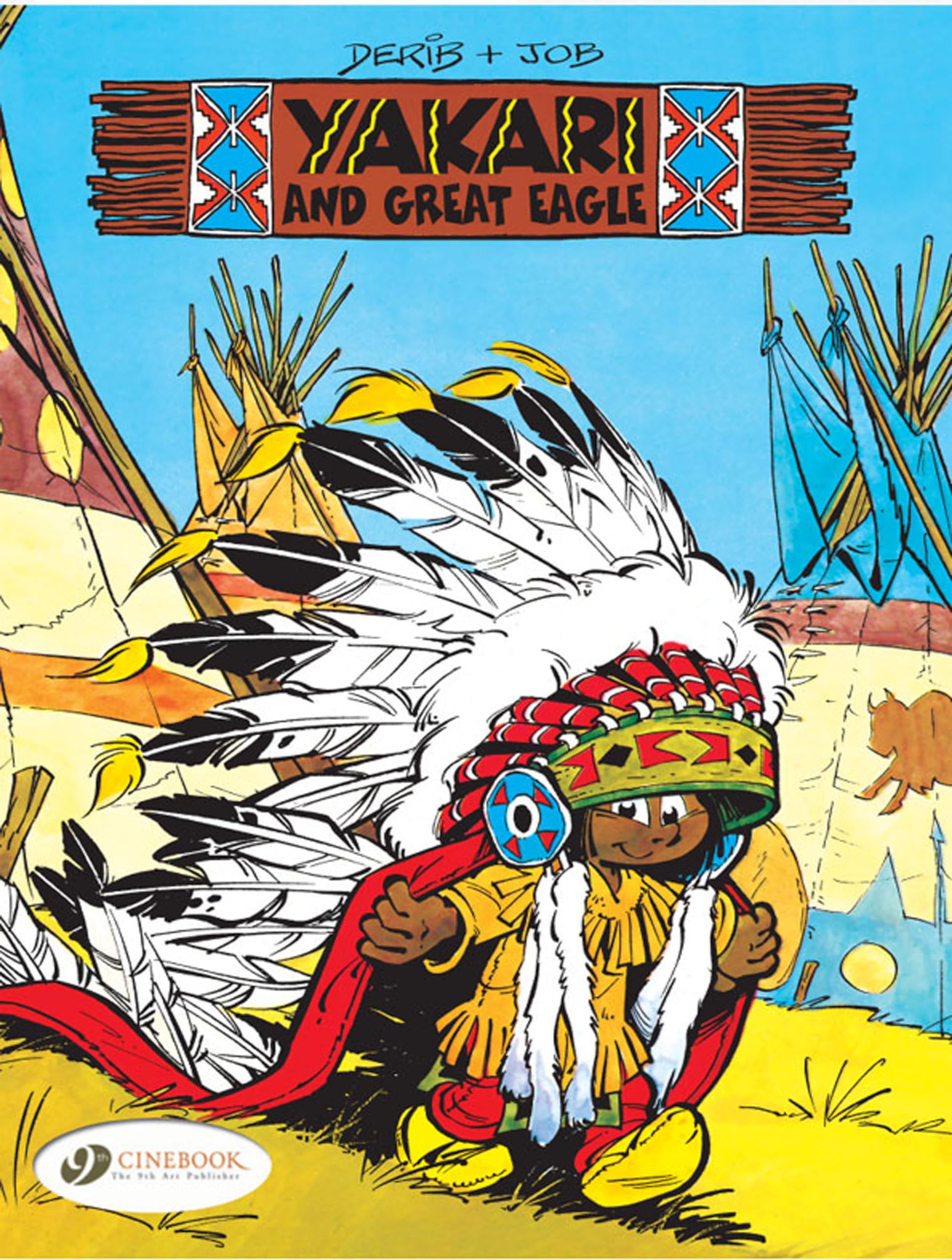jaquette album Yakari - tome 1 And the Great Eagle (01)
