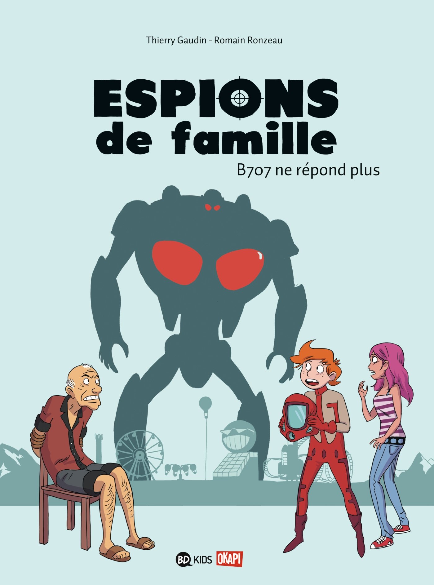 jaquette album Espions de famille, Tome 02: B707 ne répond plus