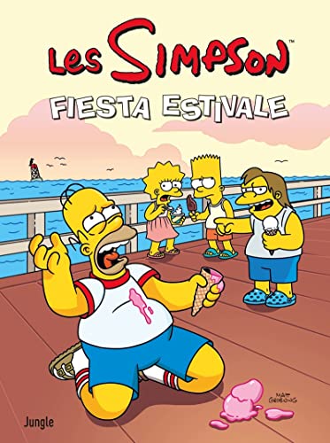 jaquette album Les Simpson Tome 45 - Fiesta Estivale