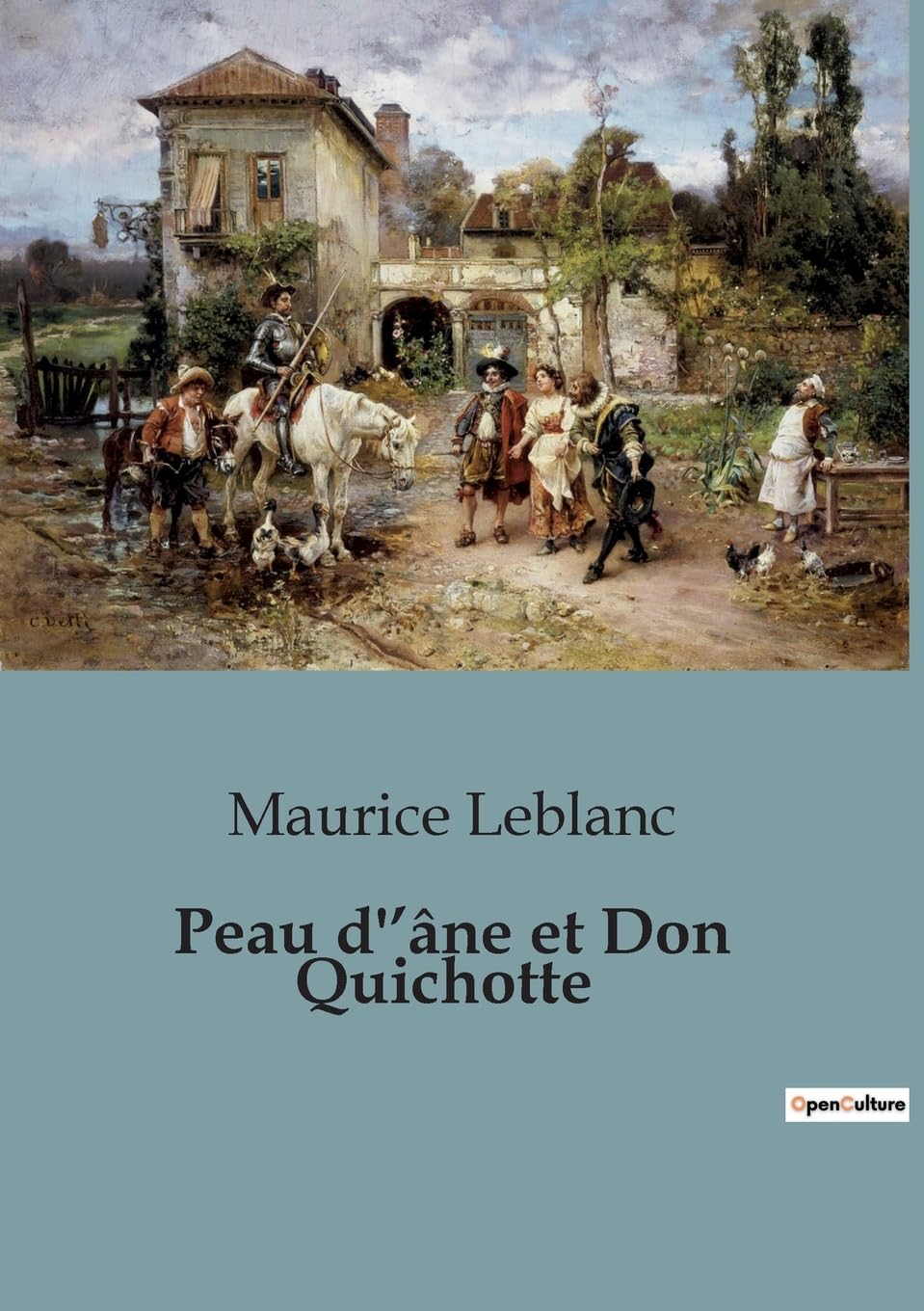jaquette livre Peau d'âne et Don Quichotte: Quand les contes de fées rencontrent les chevaliers errants