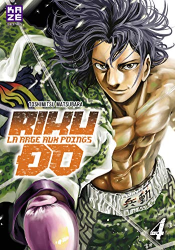 jaquette album Riku-Do - La rage aux poings - Tome 4
