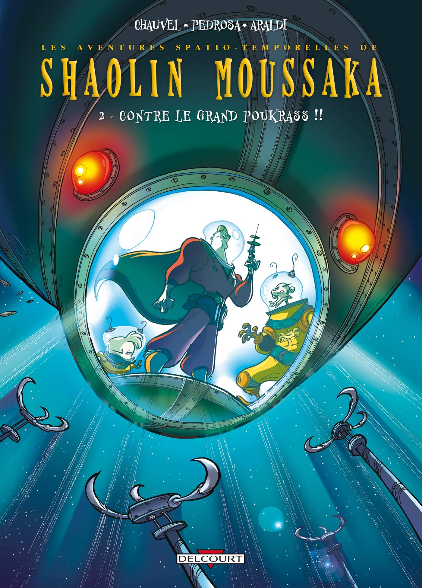 jaquette album Shaolin Moussaka T02: Contre le Grand Poukrass !!