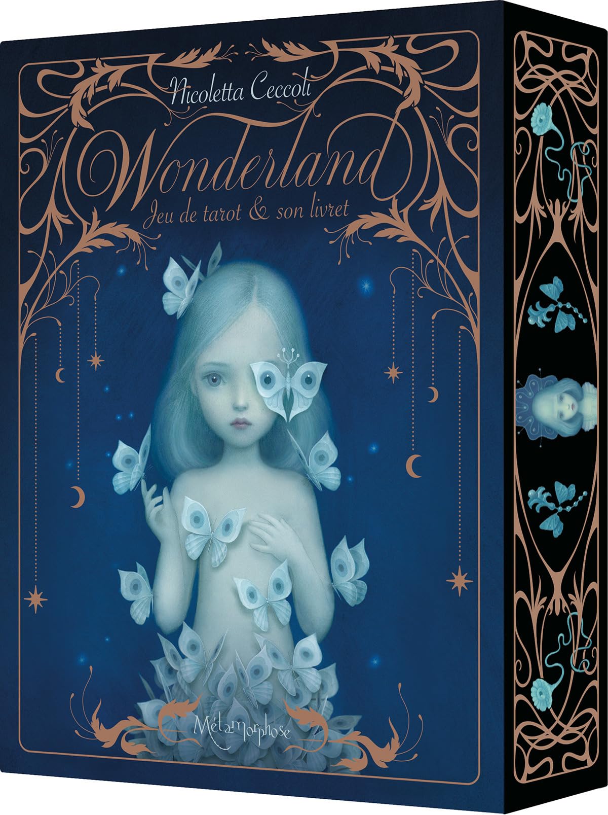 jaquette album Wonderland - Jeu de tarot & son livret