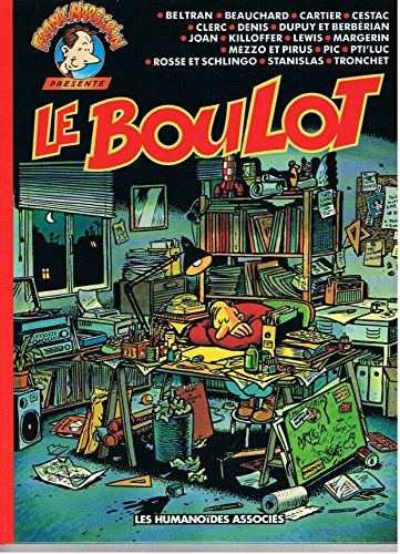 jaquette album Frank Margerin Présente - Tome 6 - Le Boulot