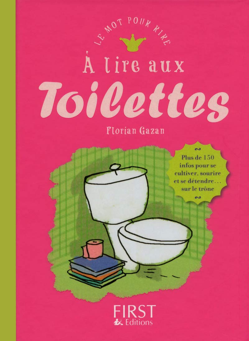 jaquette livre A lire aux toilettes