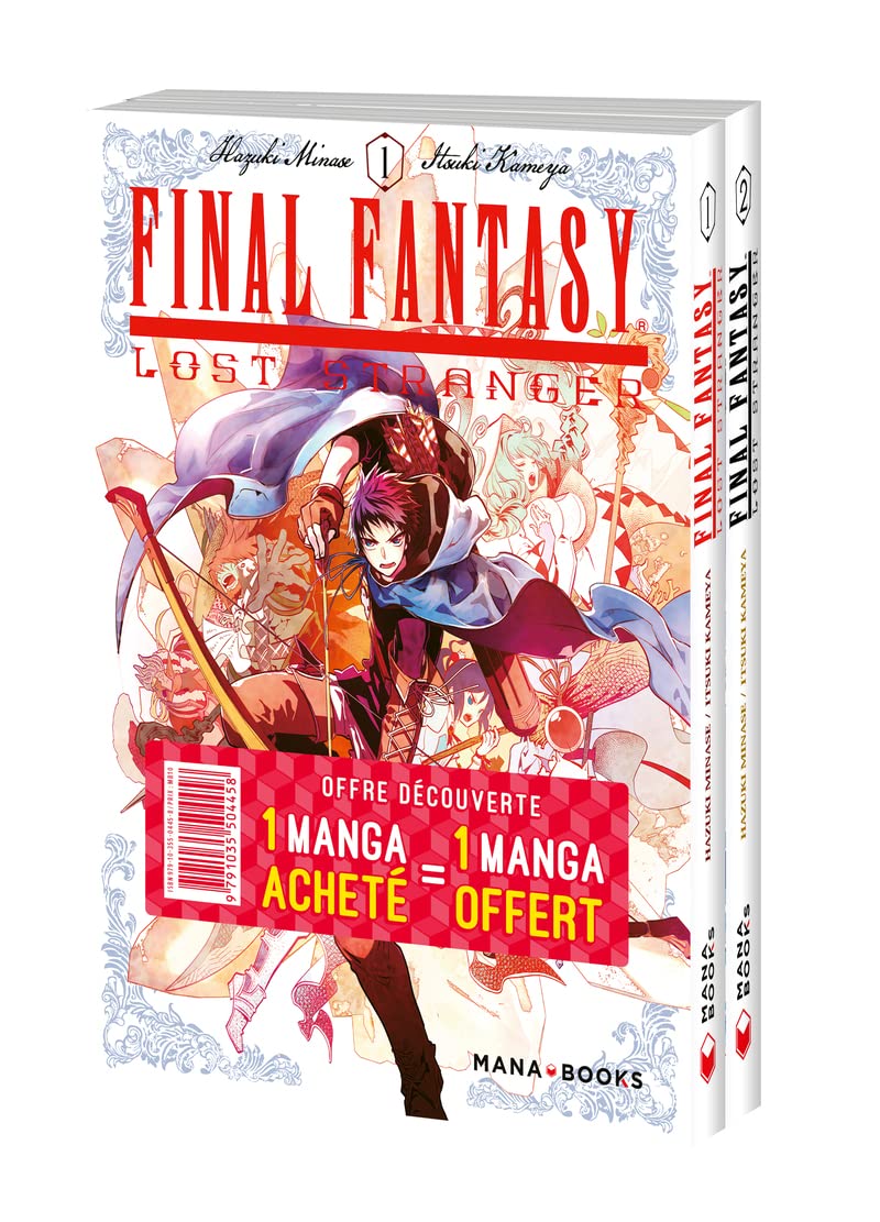jaquette album Pack découverte Final Fantasy Lost Stranger T01 & T02