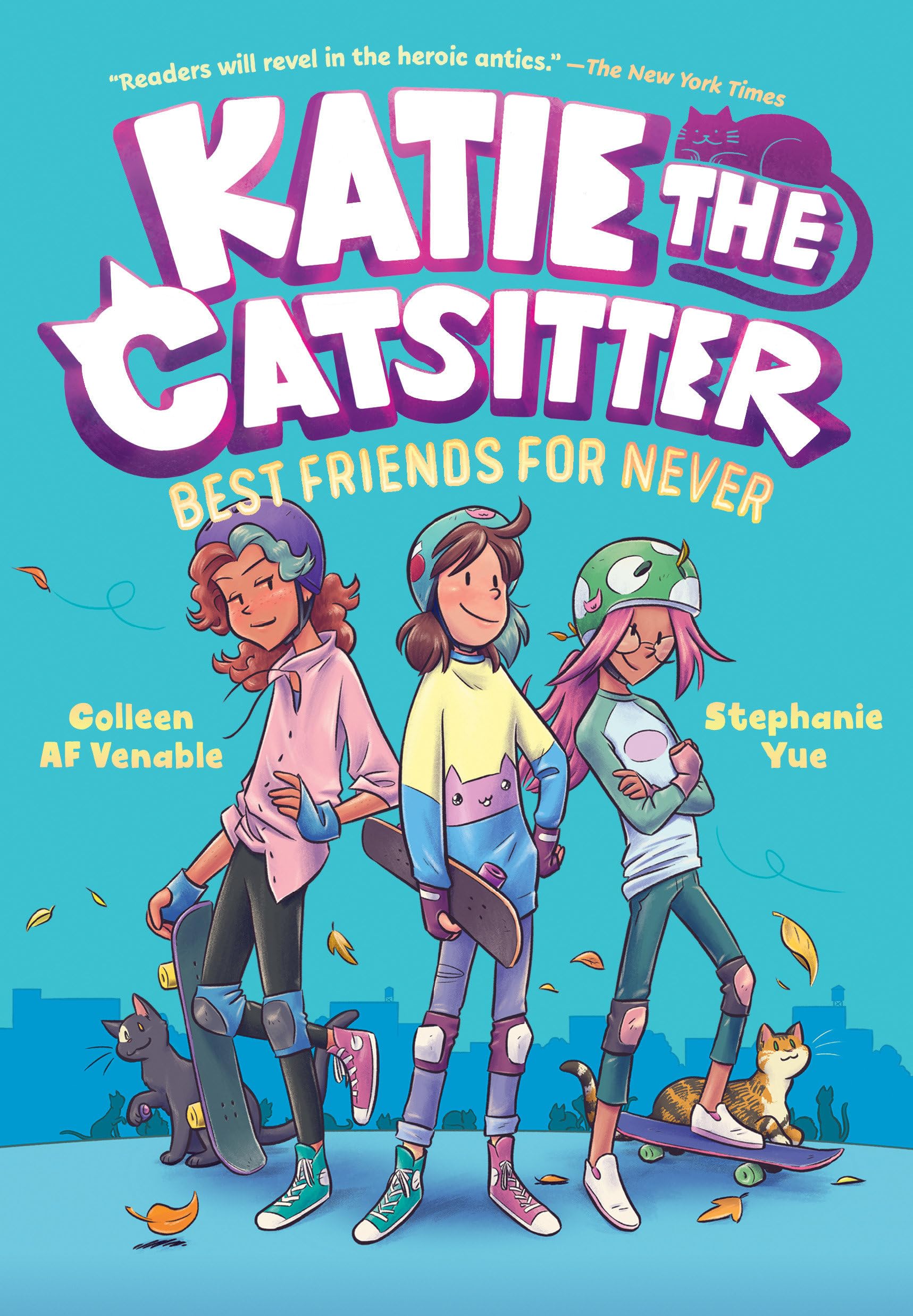 jaquette album Katie the Catsitter 2: Best Friends for Never: (A Graphic Novel)