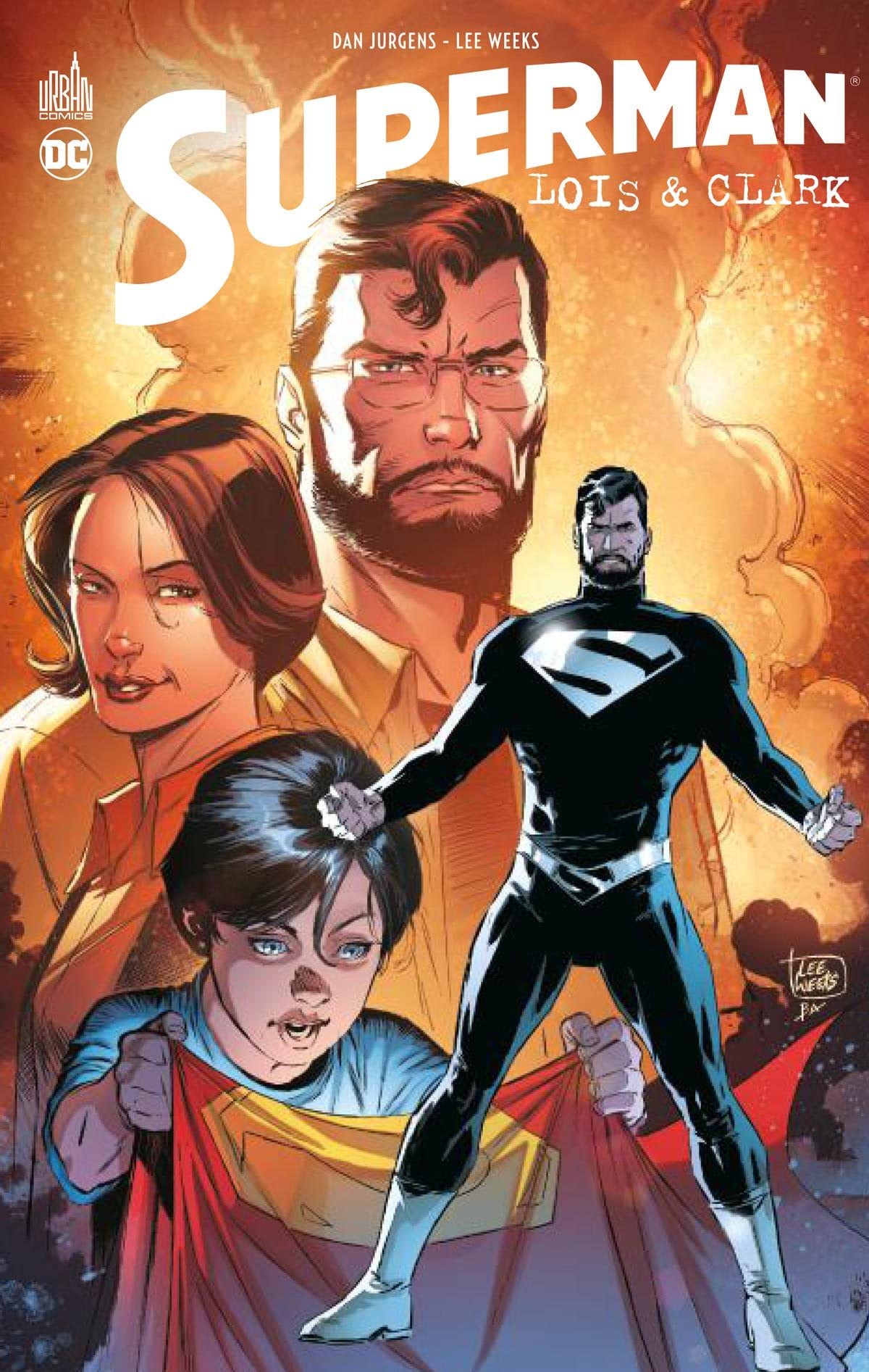 jaquette album Superman Lois & Clark