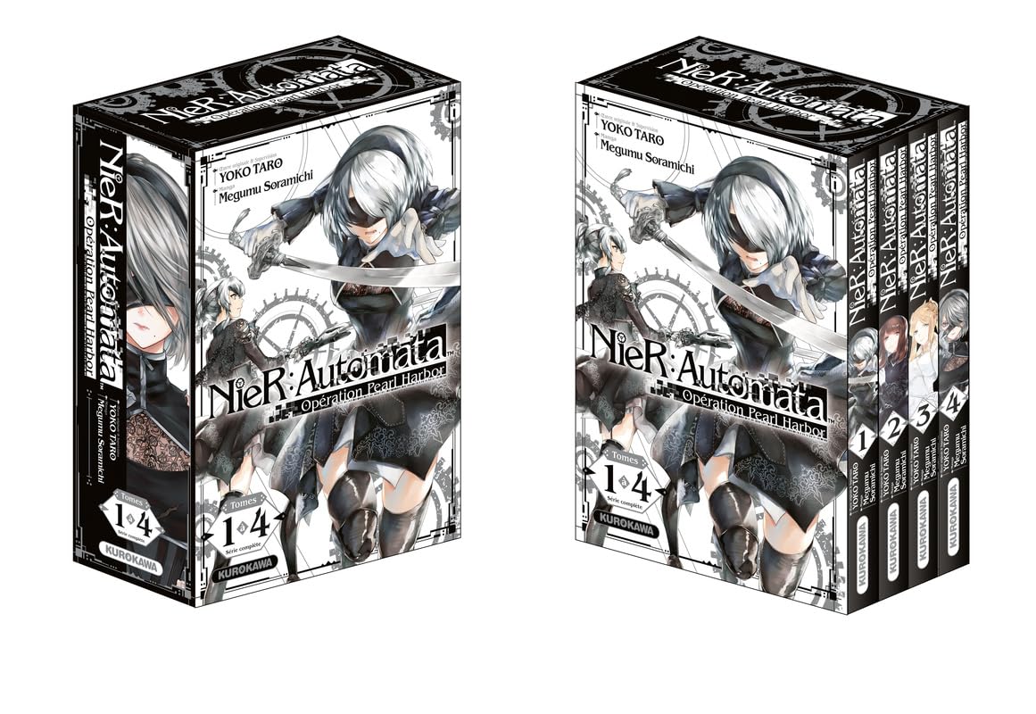 jaquette album COFFRET - NieR:Automata Opération Pearl Harbor - tomes 1-2-3-4