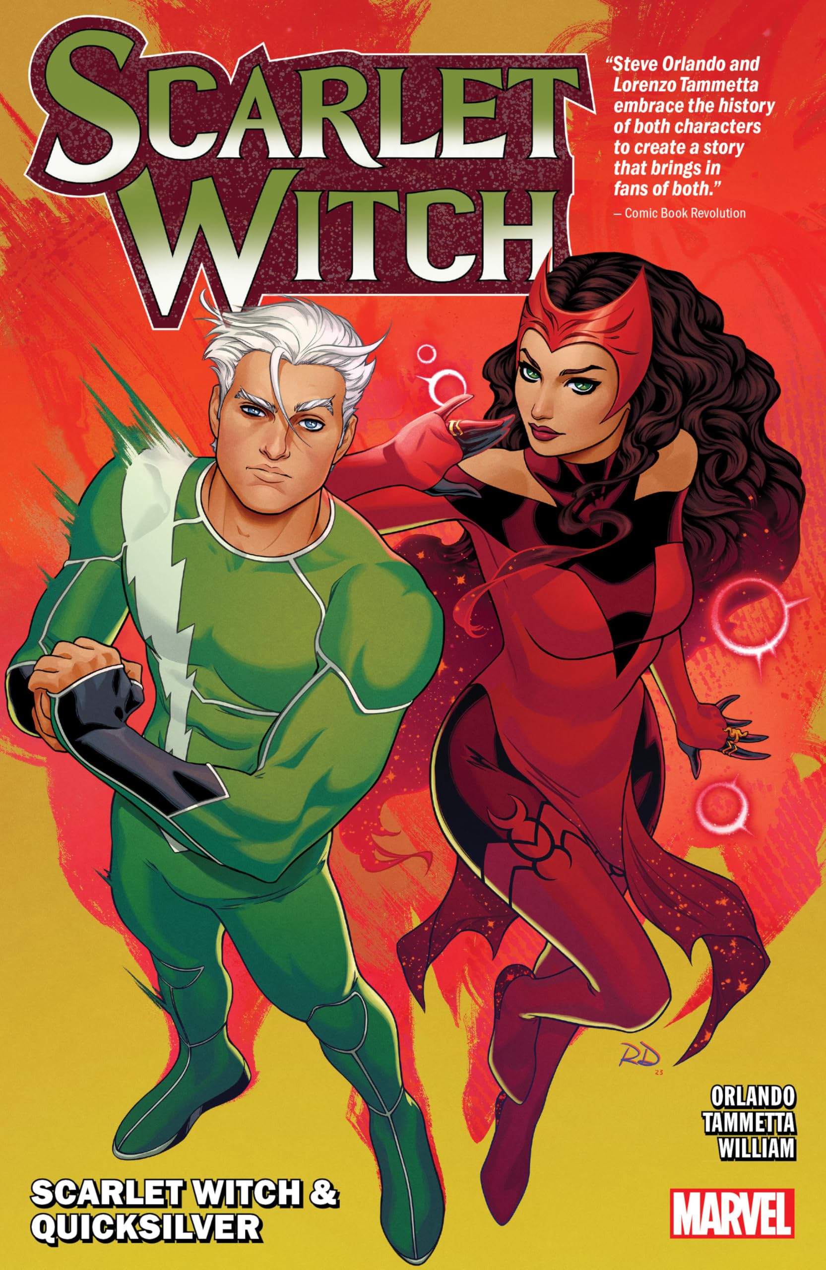 jaquette album SCARLET WITCH BY STEVE ORLANDO VOL. 3: SCARLET WITCH & QUICKSILVER