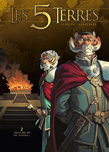 jaquette album Les 5 Terres : Cycle I - Angleon Tome 2 - Quelqu'un De Vivant