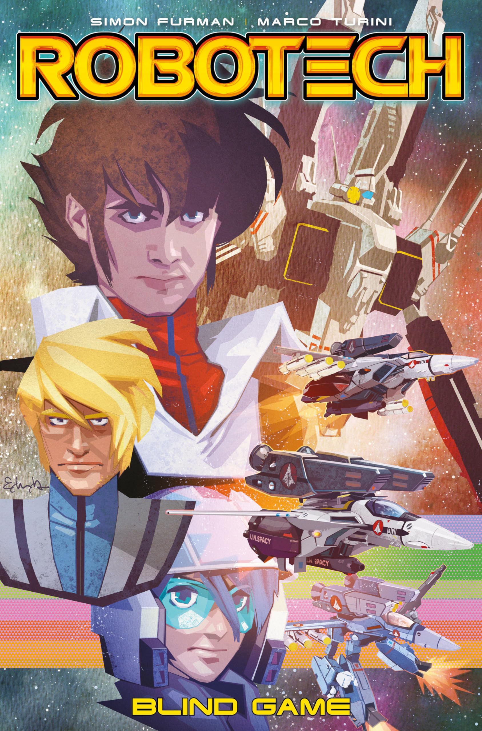 jaquette album Robotech 3: Blind Game