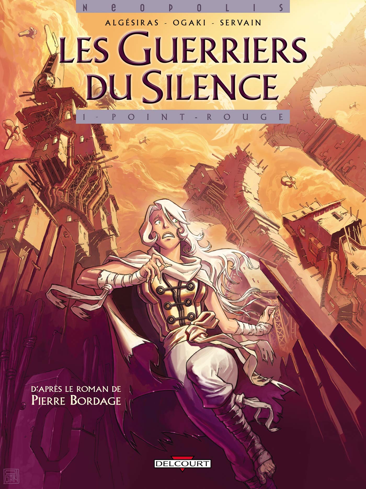 jaquette album Les Guerriers du silence T01: Point Rouge