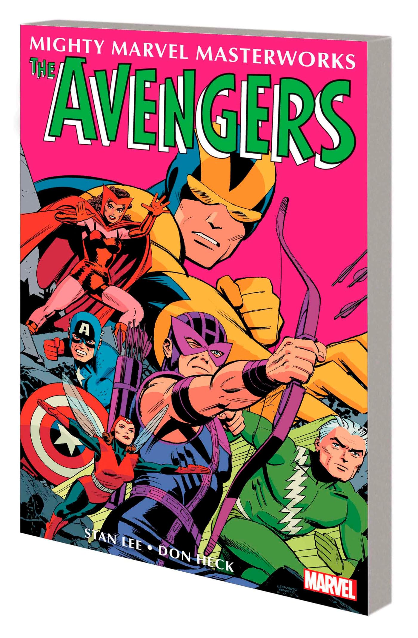 jaquette album MIGHTY MARVEL MASTERWORKS: THE AVENGERS VOL. 3 - AMONG US WALKS A GOLIATH