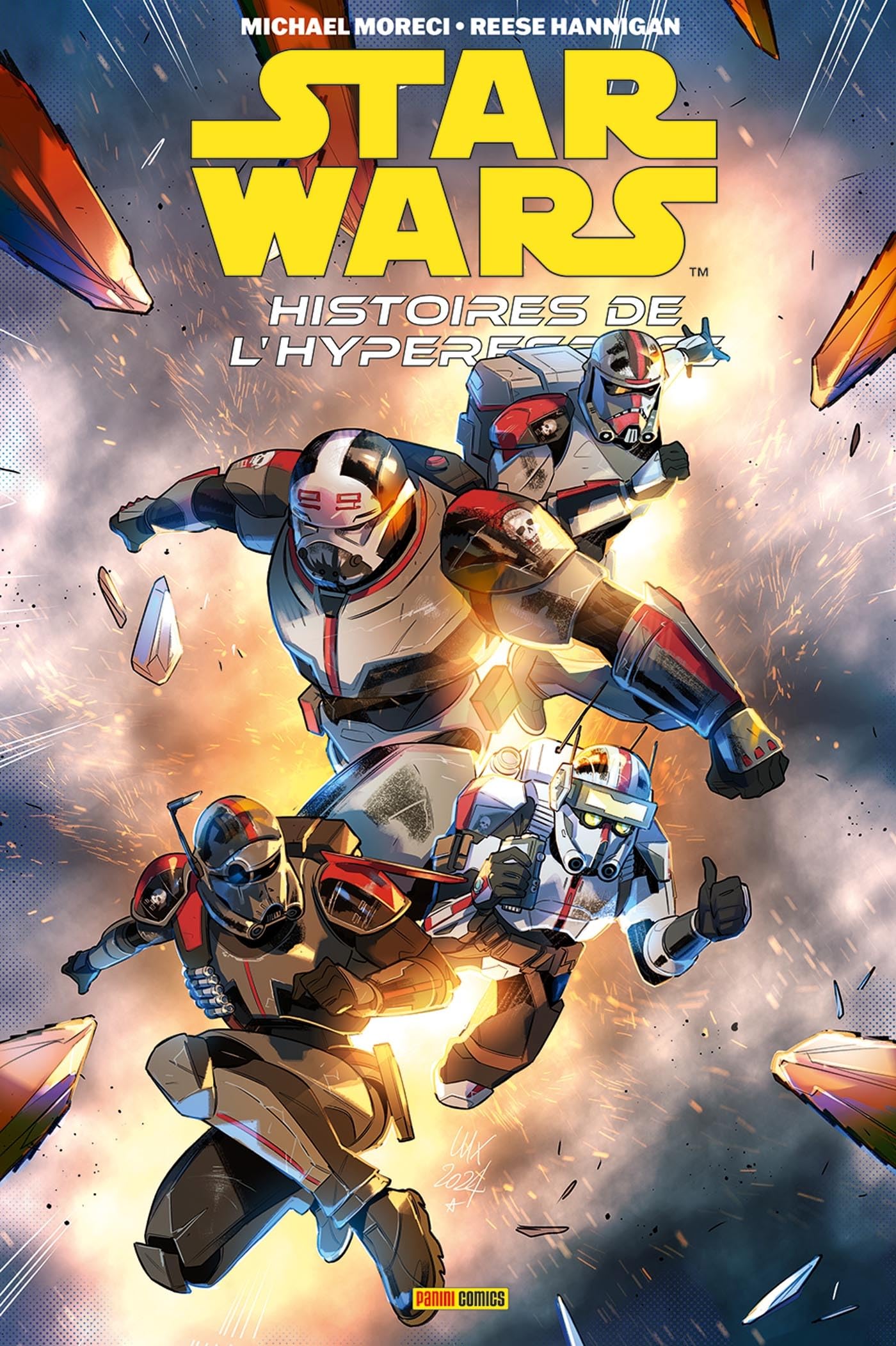 jaquette album Star Wars - Histoires de l'Hyperspace : The Bad Batch : Agents Fantômes