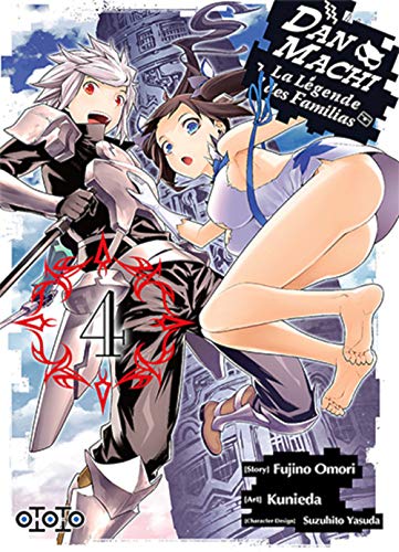 jaquette album DanMachi ? La Légende des Familias - Tome 4