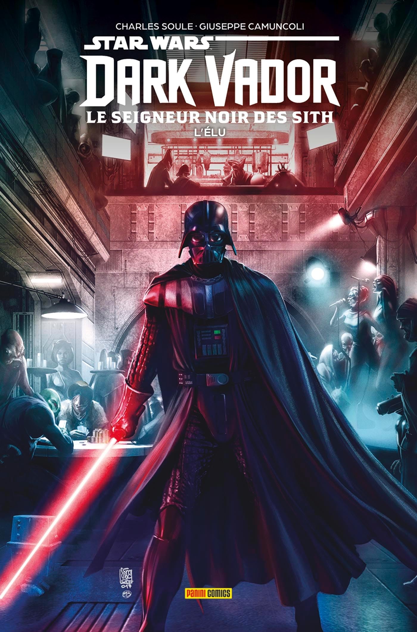 jaquette album Dark Vador : Le Seigneur Noir des Sith T01 : L'élu