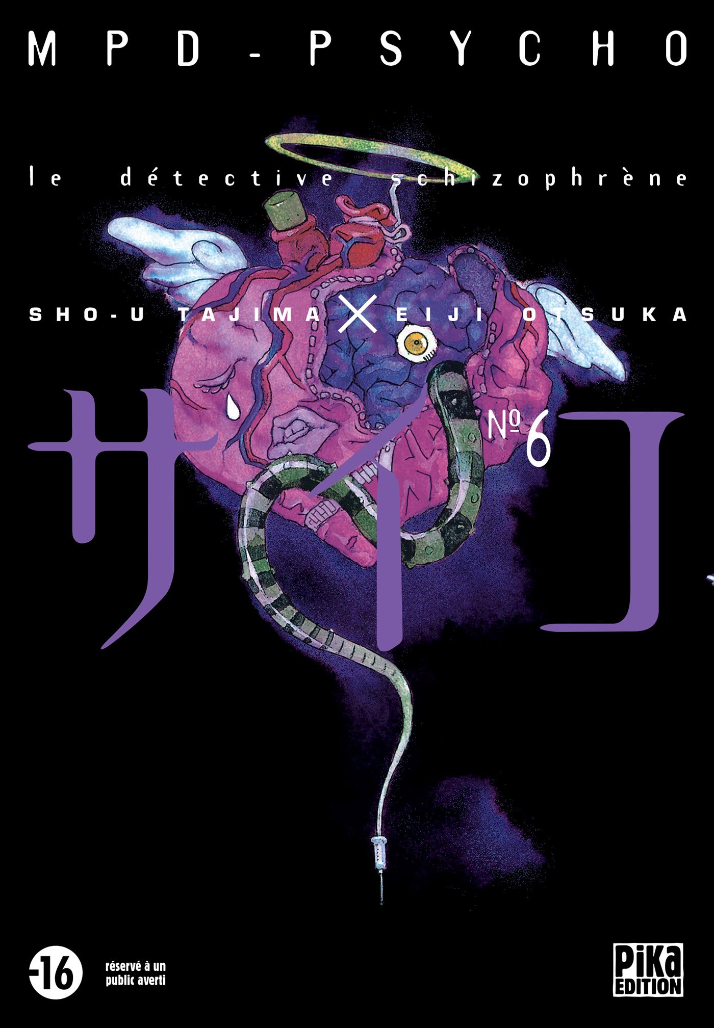 jaquette livre MPD Psycho T06: Le détective schizophrène