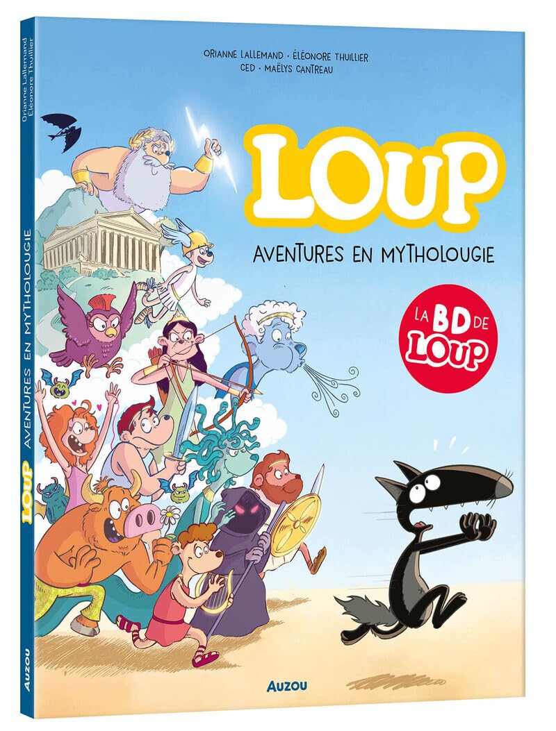jaquette album Loup - aventures en mytholougie