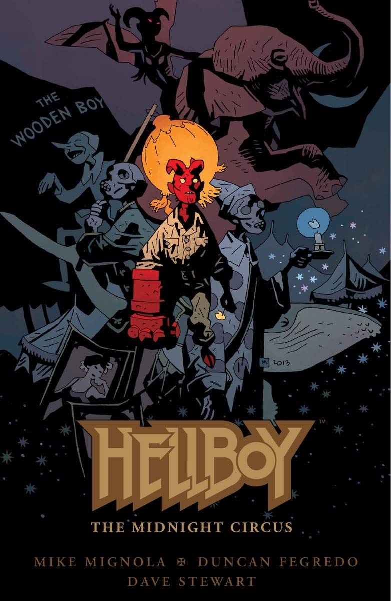 jaquette album Hellboy: The Midnight Circus