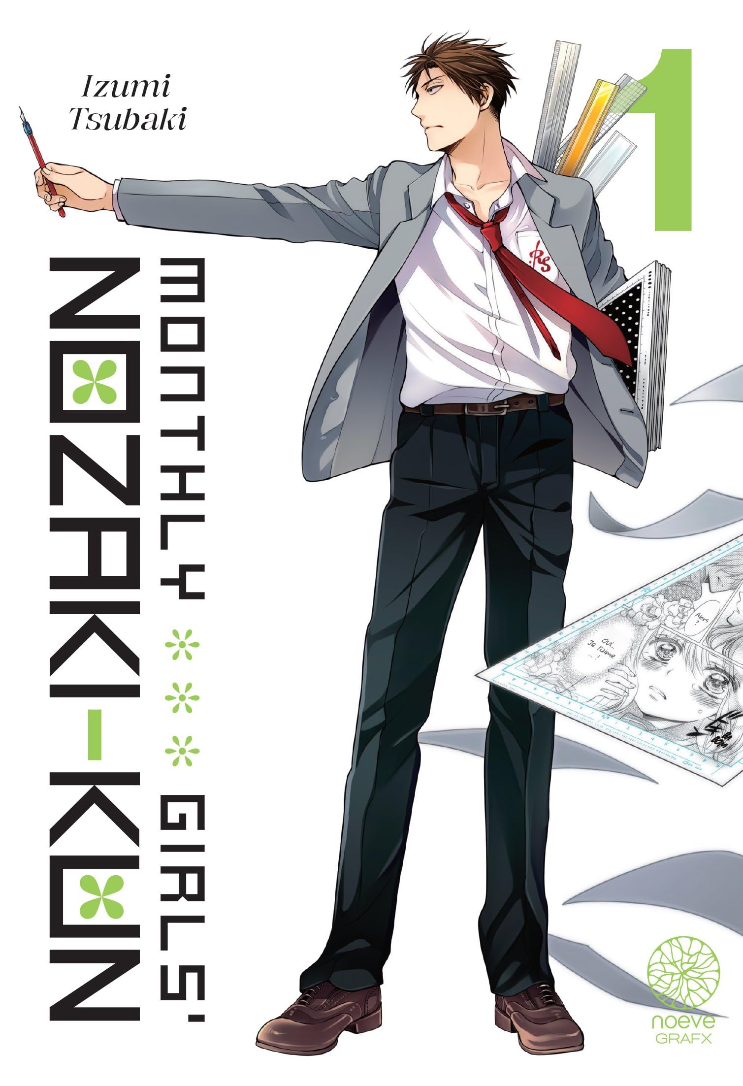 jaquette album Monthly girls' Nozaki-kun - Tome 01