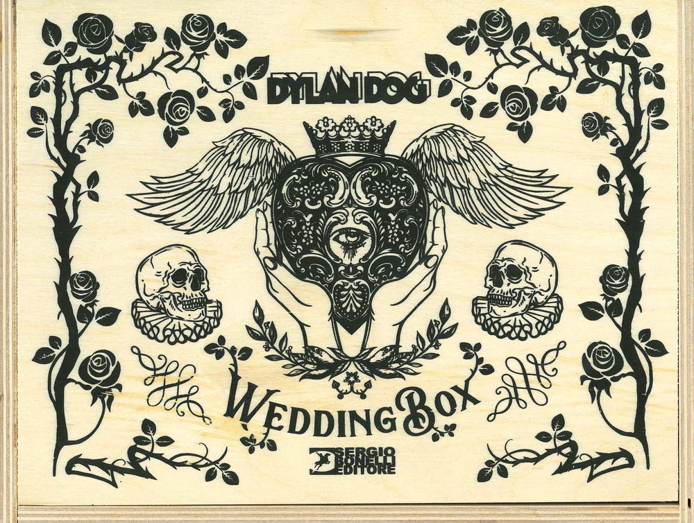 jaquette album Dylan Dog. Wedding box. Con gadget