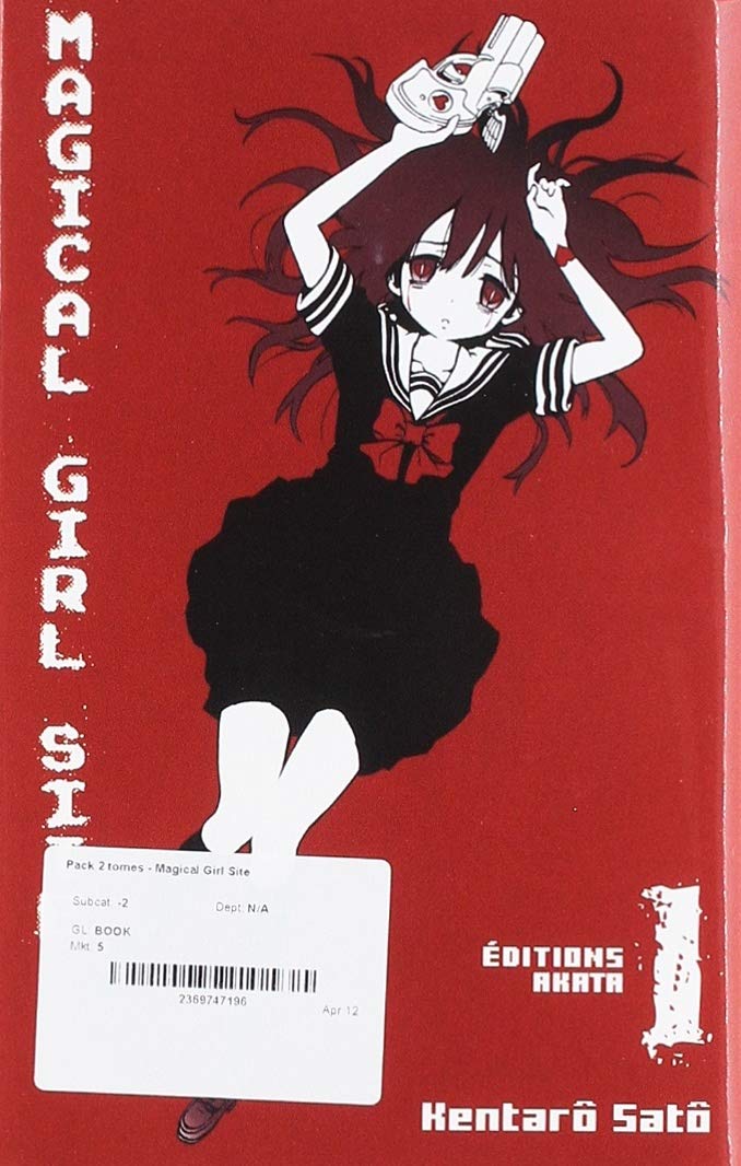 jaquette album Pack 2 tomes Magical Girl Site