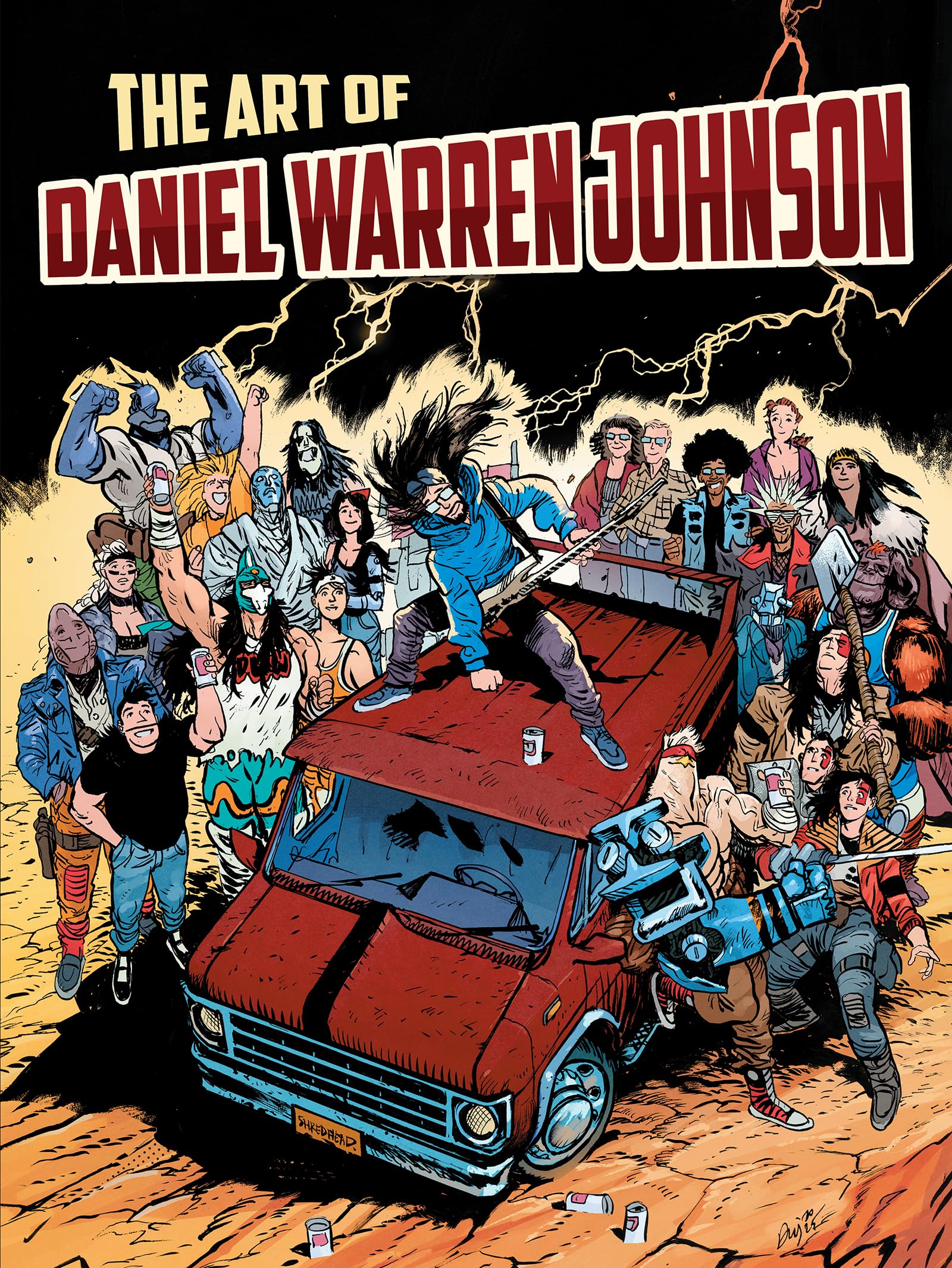 jaquette album The Art of Daniel Warren Johnson