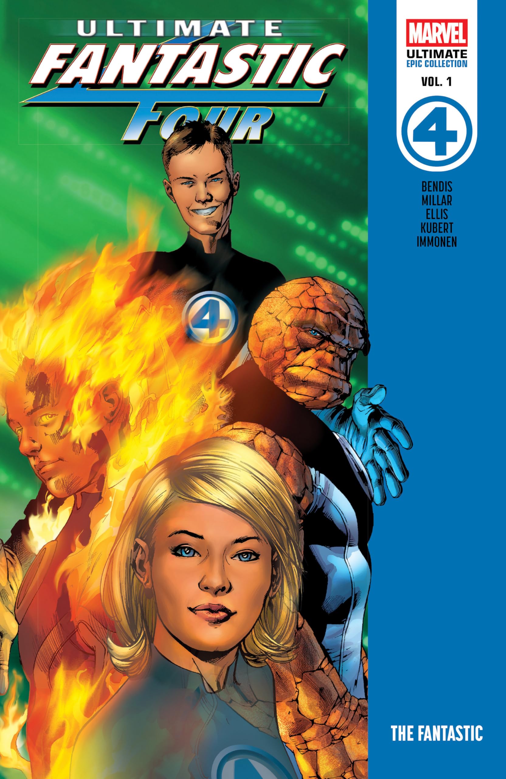 jaquette album ULTIMATE FANTASTIC FOUR EPIC COLLECTION: THE FANTASTIC