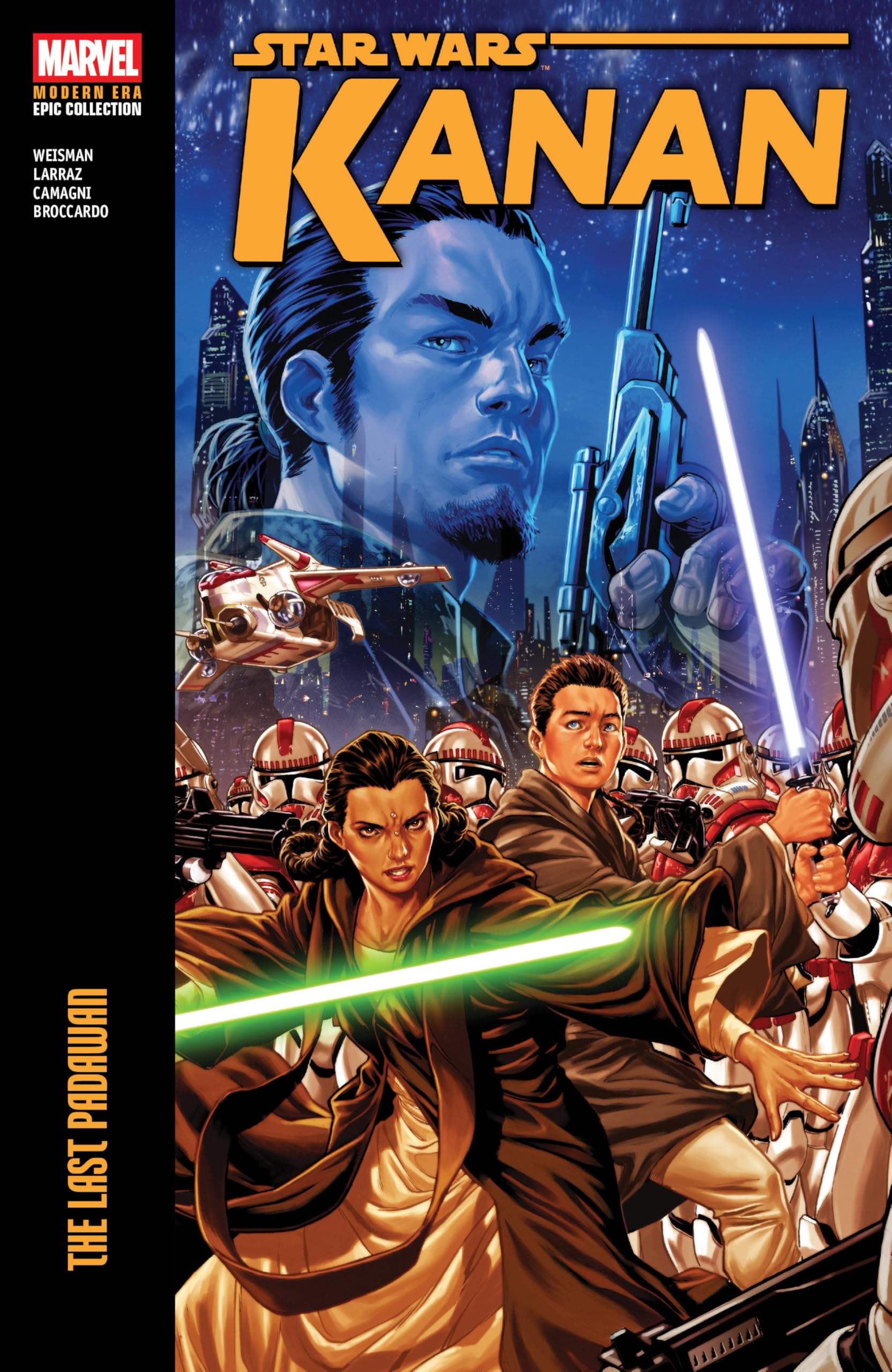jaquette album Star Wars: Kanan Modern Era Epic Collection: The Last Padawan