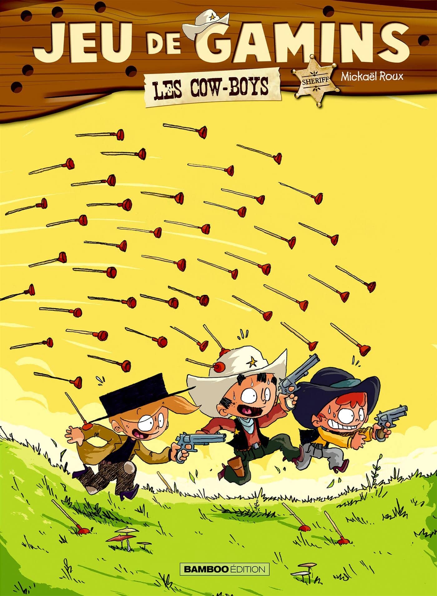 jaquette album Jeu de gamins - tome 02 - top humour 2022: Les cow-boys