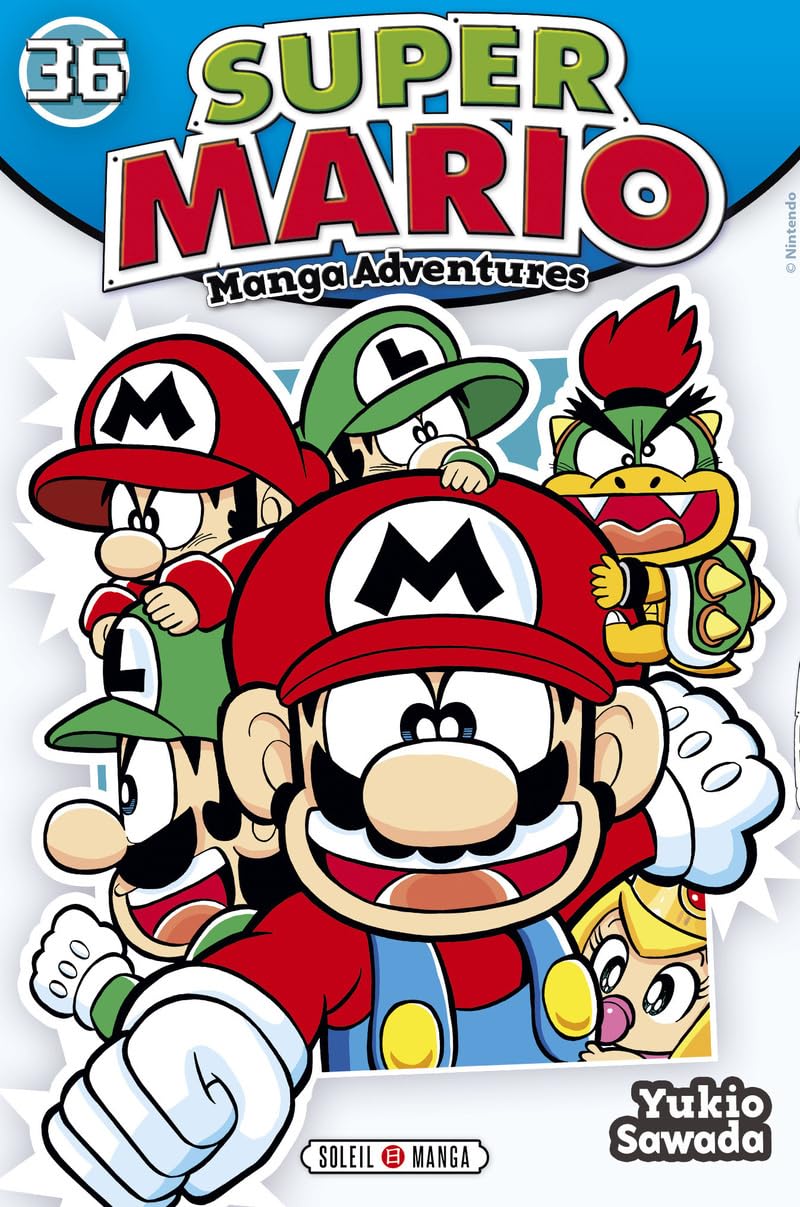 jaquette album Super Mario Manga Adventures T36 (36)