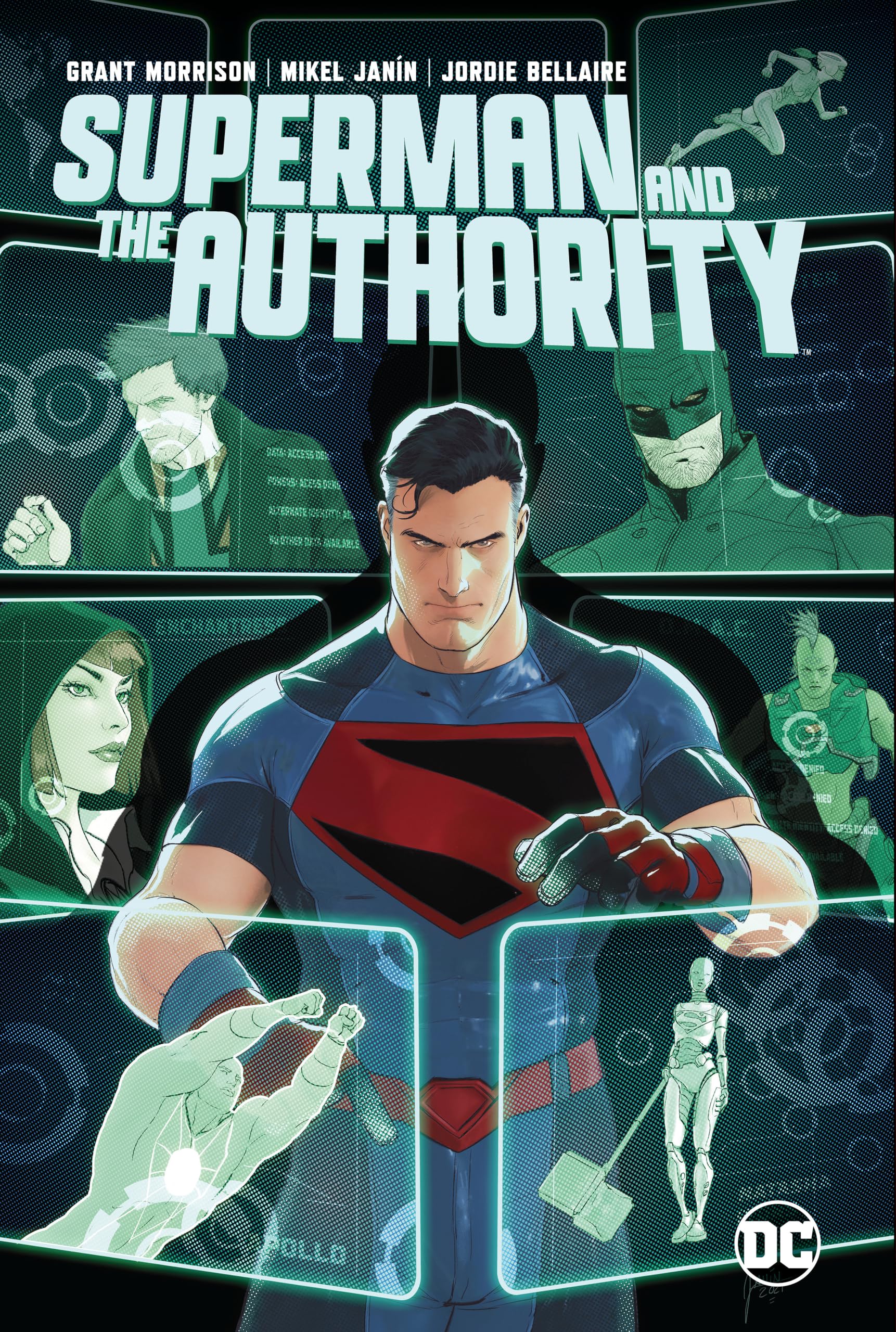 jaquette album Superman and the Authority