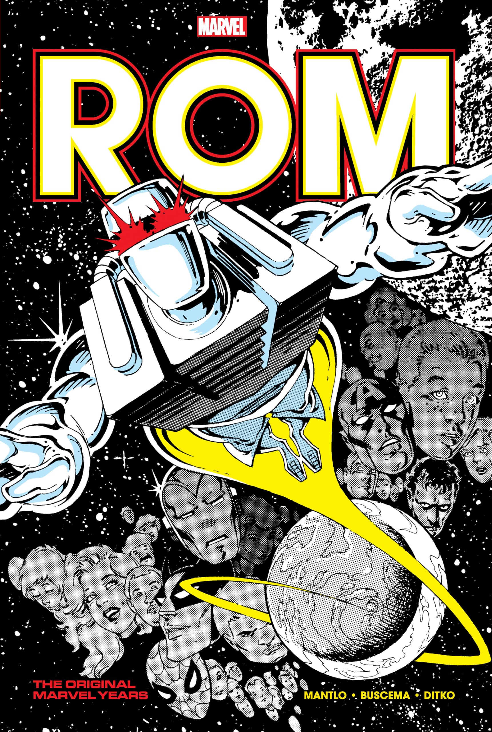 jaquette album ROM: THE ORIGINAL MARVEL YEARS OMNIBUS VOL. 3 P. CRAIG RUSSELL COVER