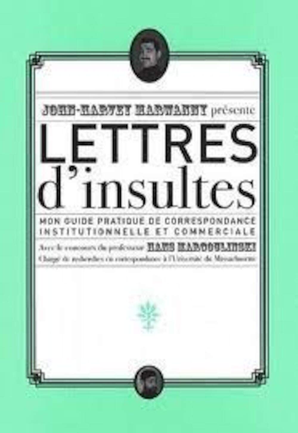 jaquette album Lettres d'insultes