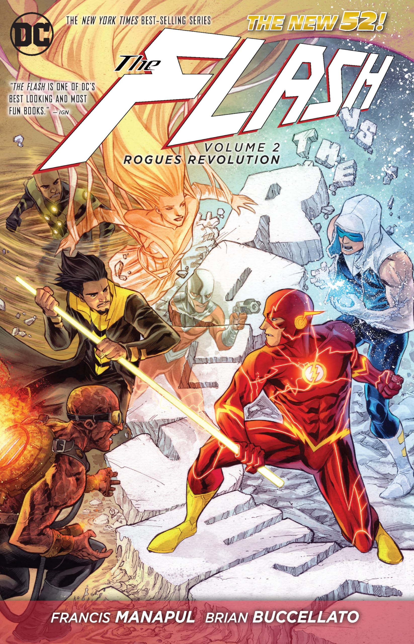 jaquette album The Flash Vol. 2: Rogues Revolution (The New 52)