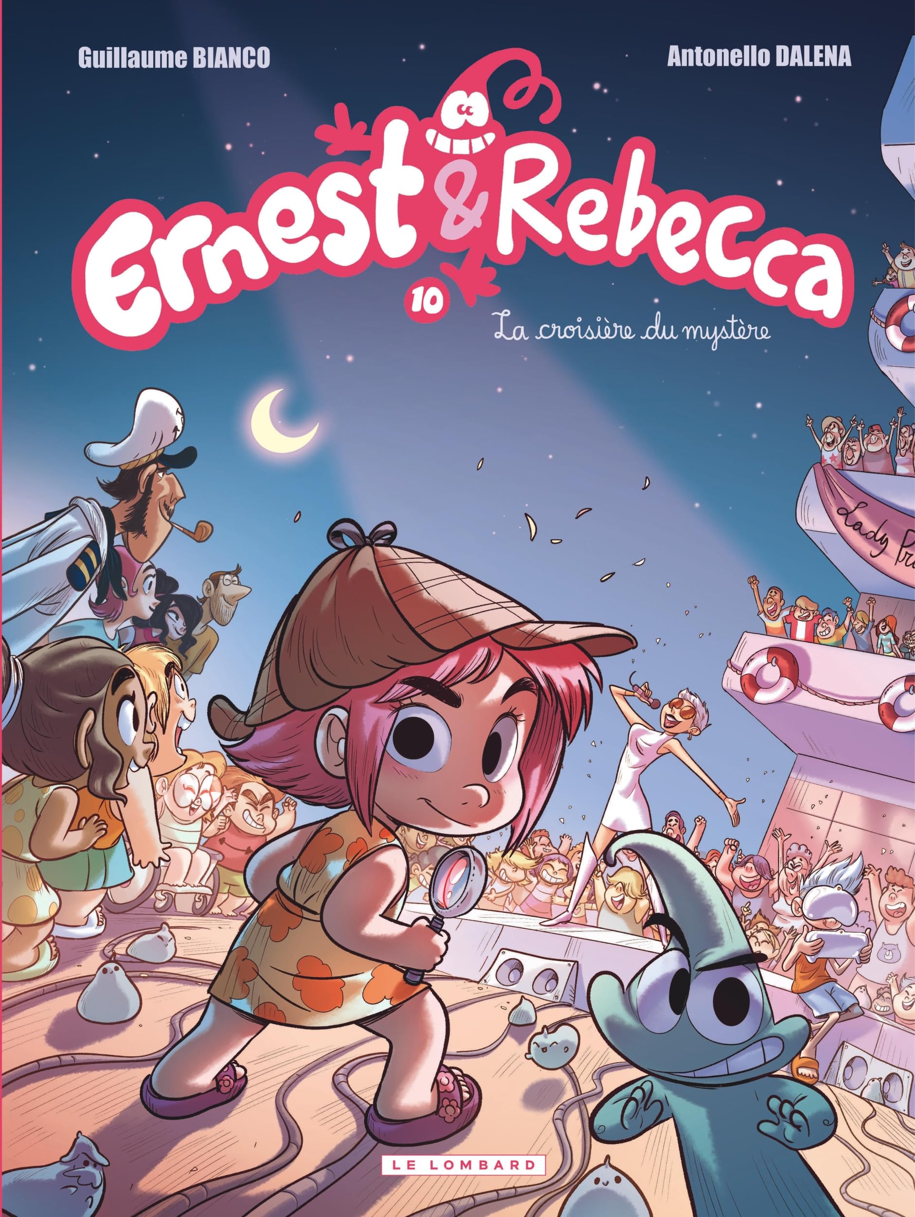 jaquette album Ernest & Rebecca - Tome 10 - La croisière du mystère