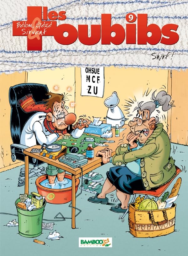 jaquette album Les Toubibs Tome 9 - Snirf !