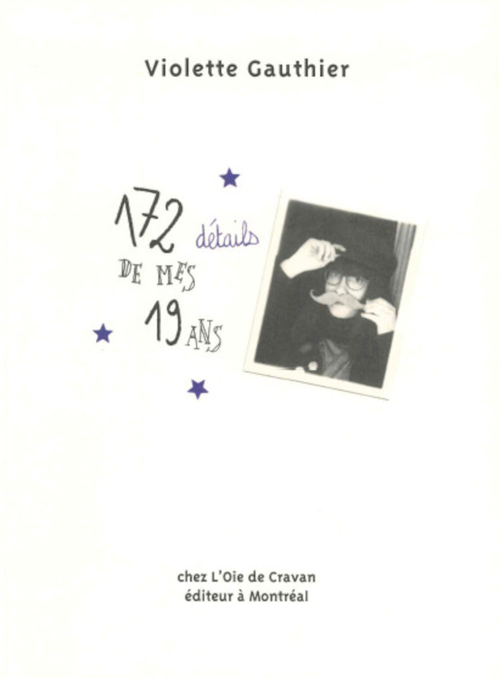 jaquette album 172 détails de mes 19 ans