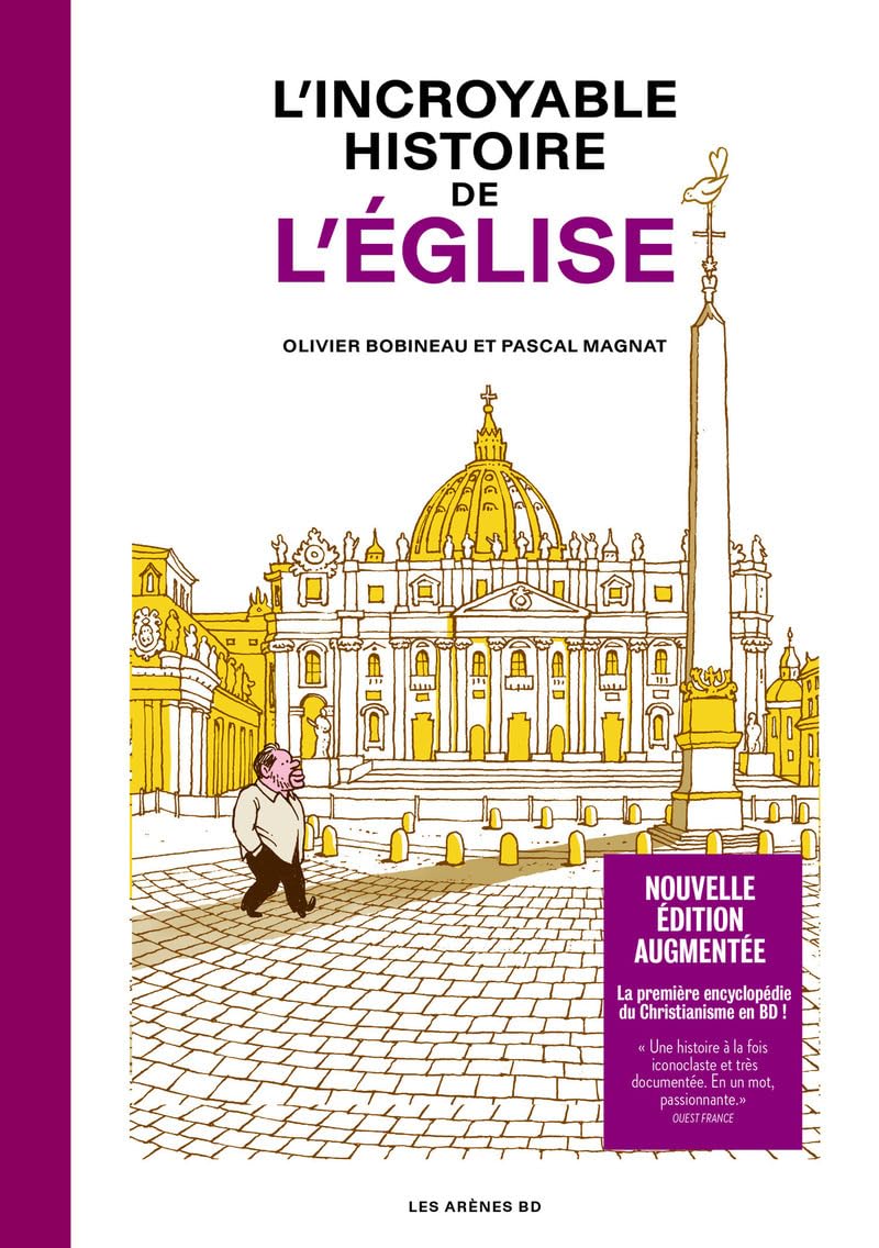 jaquette album L'Incroyable histoire de l'Église - Nouvelle édition augmentée