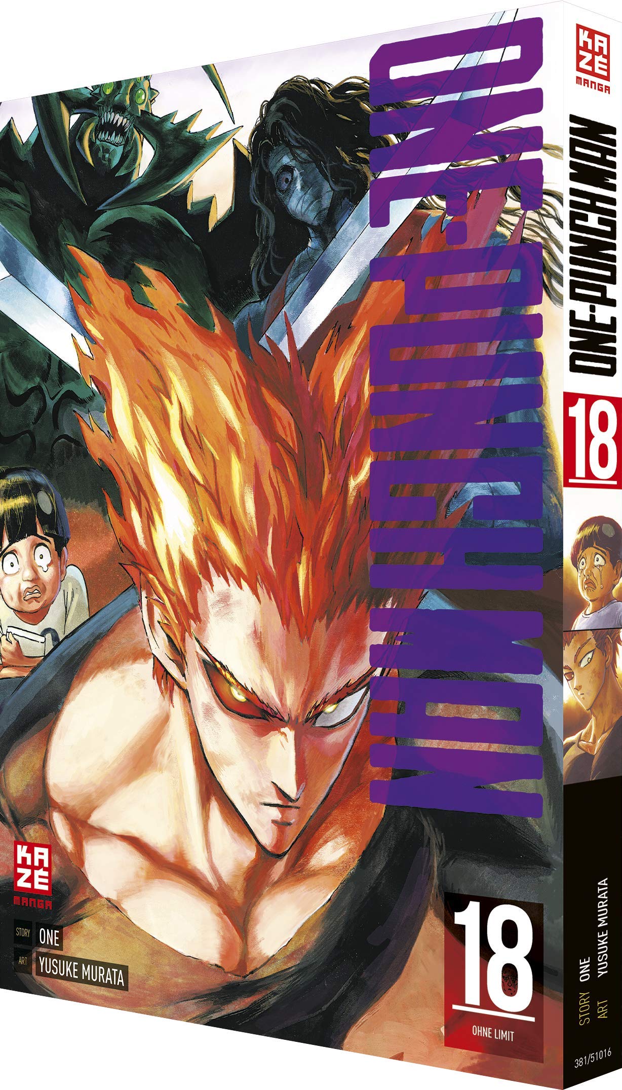 jaquette album ONE-PUNCH Man 18