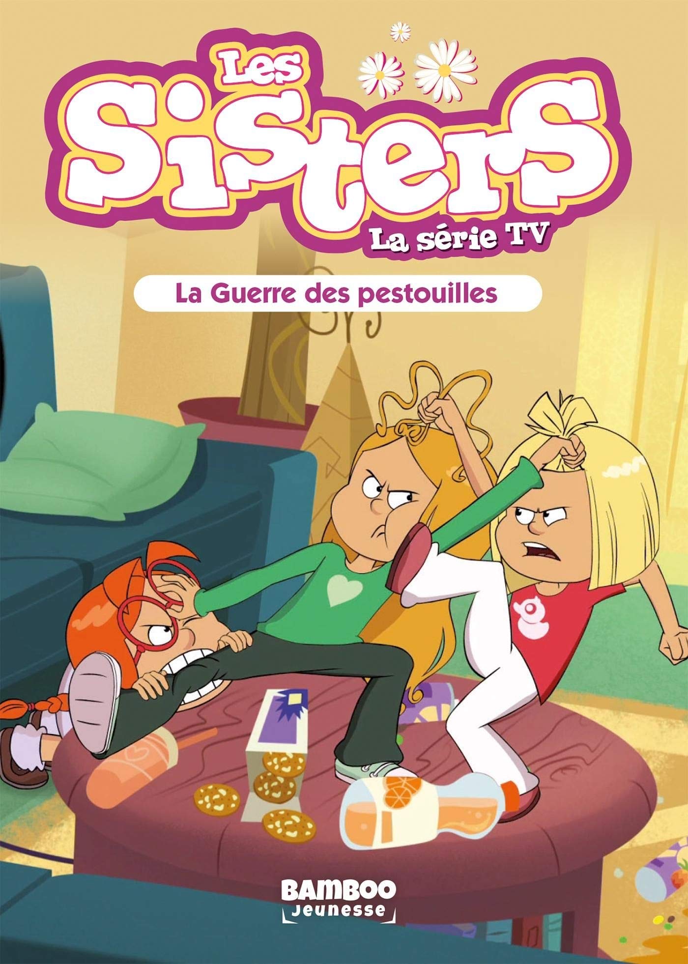 jaquette album Les Sisters - La Série TV - Poche - tome 32: La guerre des pestouilLes