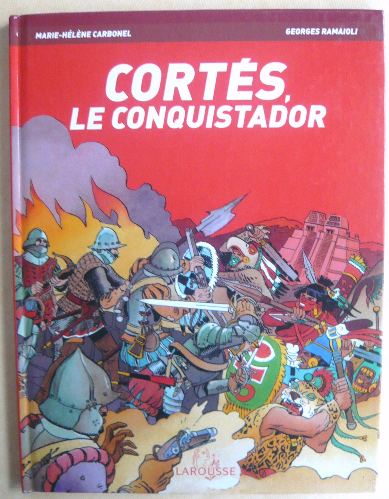 jaquette album Cortés, le conquistador