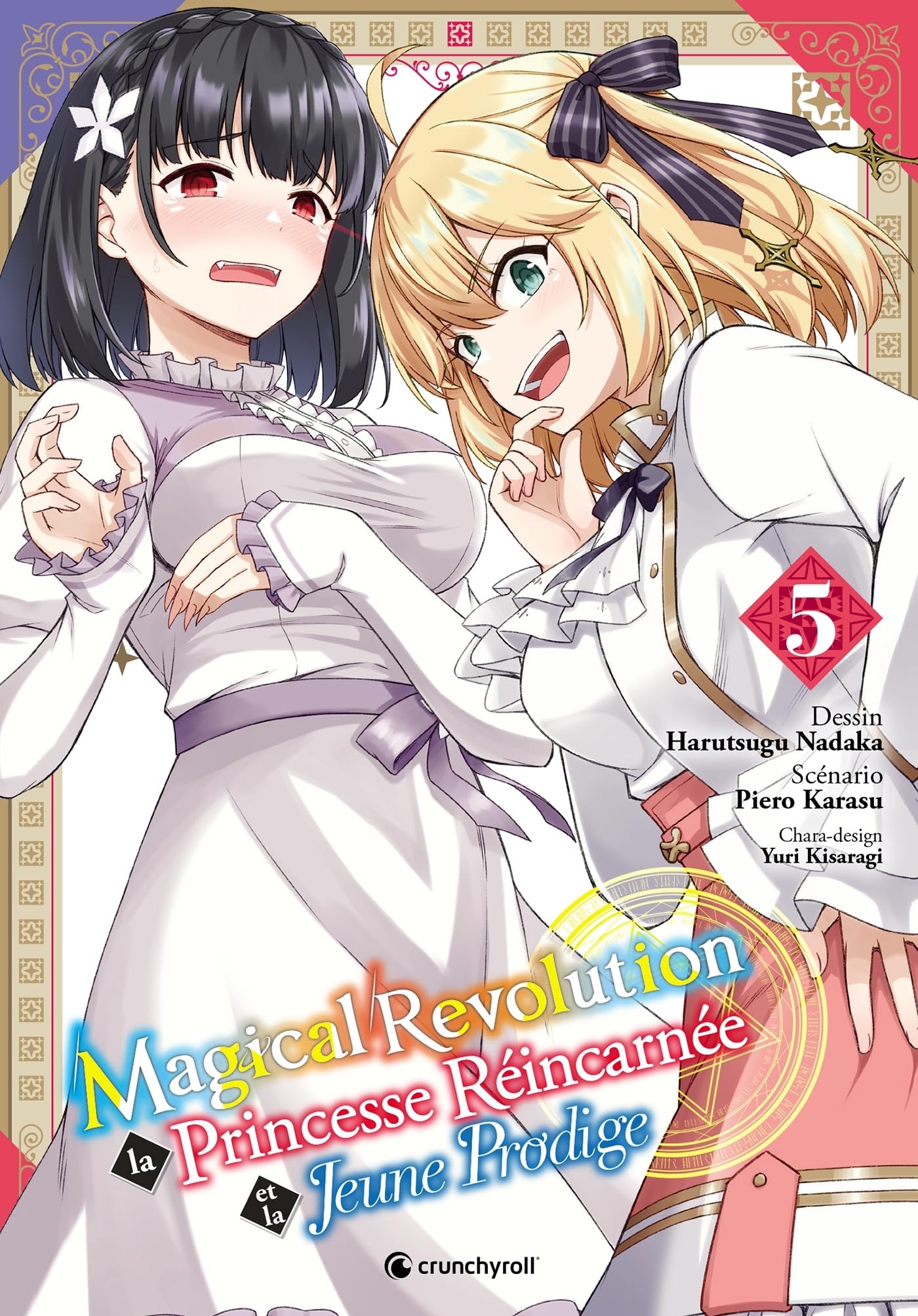 jaquette album MAGICAL REVOLUTION T05: la princesse réincarnée et la jeune prodige