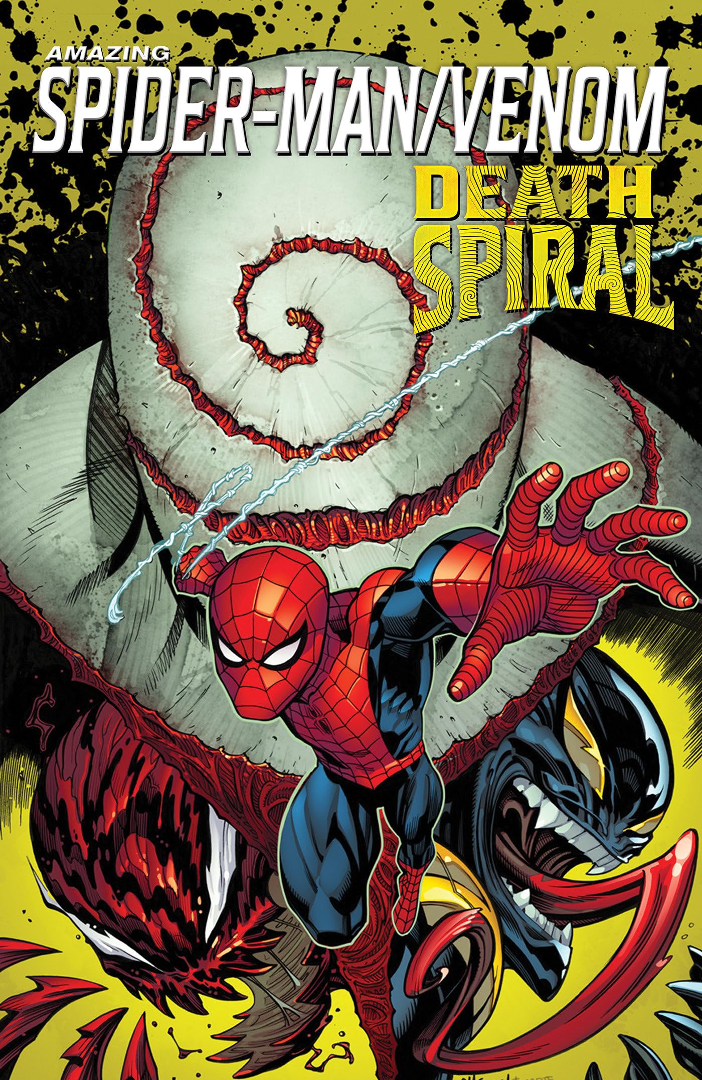 jaquette album Amazing Spider-Man/Venom: Death Spiral