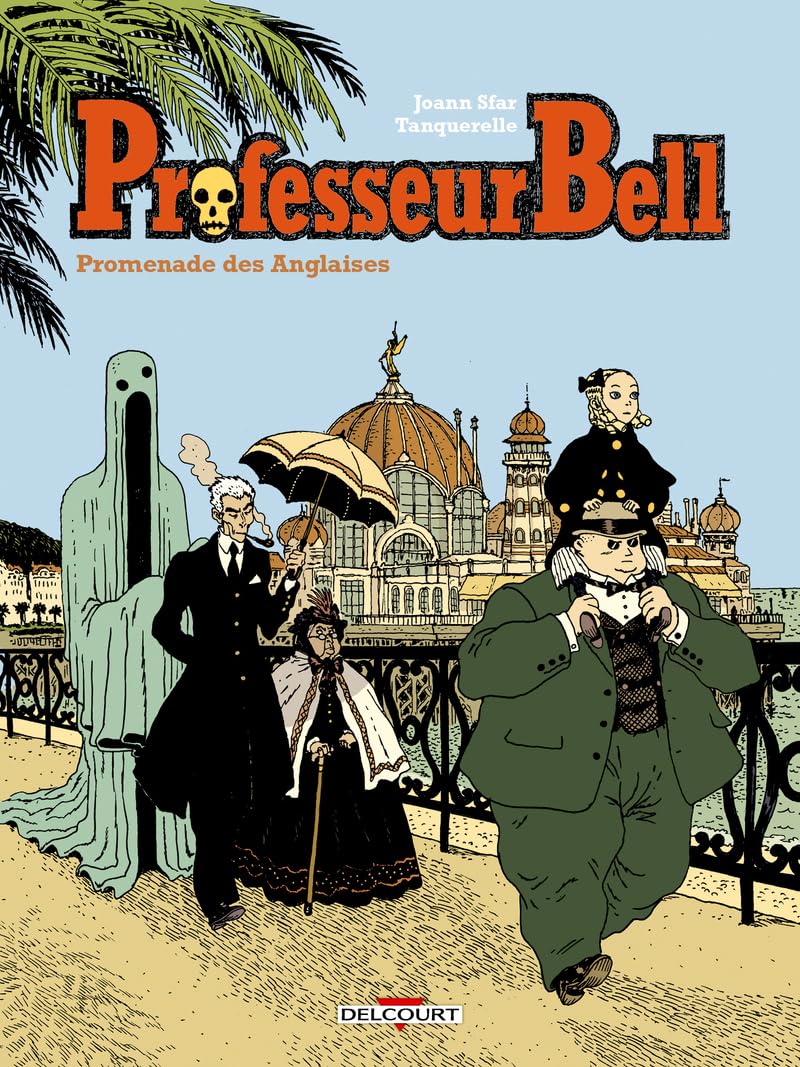 jaquette album Professeur Bell T04 - Promenade des Anglaises